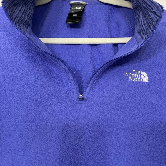 The North Face Purple Fleece Pullover Women’s Size XXL - Picture 3 of 6